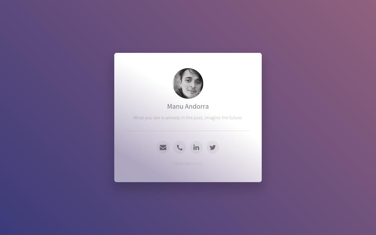 Carrd profile picture for @manolo